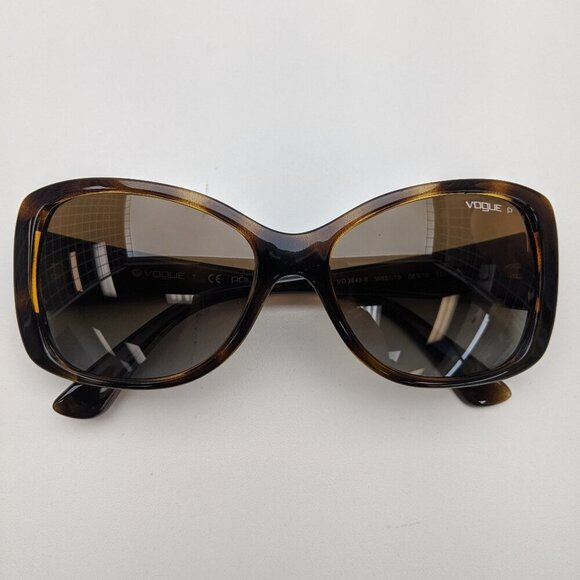 Vogue VO2843-S W656/T5 Polarized Cat Eye Butterfly Sunglasses 56/16-135 / JLE620 - Picture 1 of 8